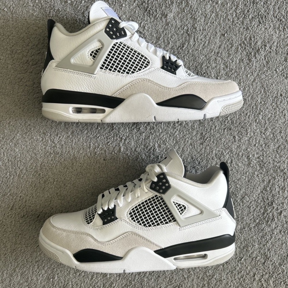 Jordan 4 Military Black Size 10